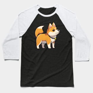 Shiba Inu - Cute, funny dog Baseball T-Shirt